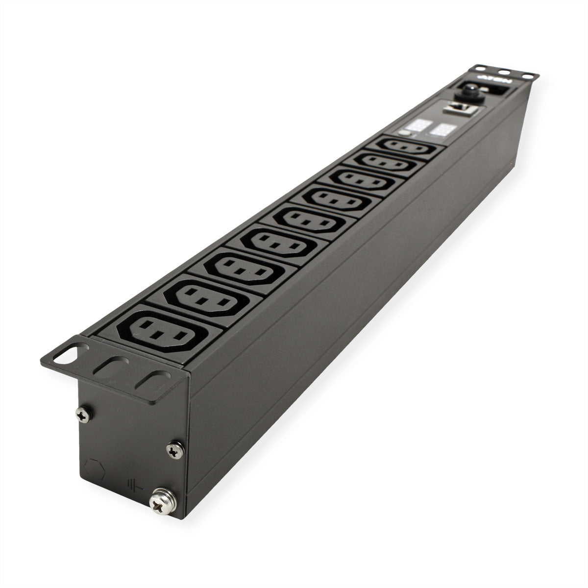 ATEN PE1209G PDU 3840 W – mit Messfunktion, Überstromschutz – 1U Rack – C13×9, Eingang IEC C20