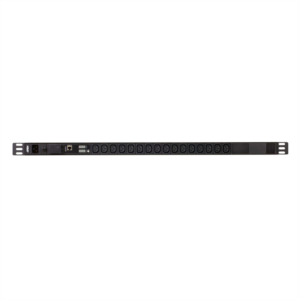 ATEN PE1216SG – Rack-PDU mit Messfunktion, 16× IEC C13, 16 A, IEC C20 Stecker, 0U vertikal, 3,8 kW