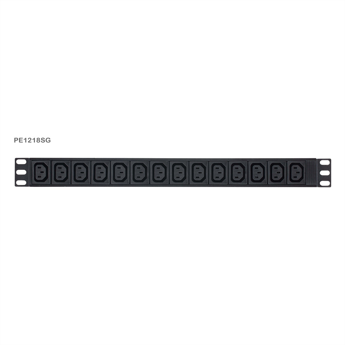 ATEN PE1218SG – Rack-PDU mit Messfunktion, 18× IEC C13, 16 A, IEC C20 Stecker, 1U horizontal
