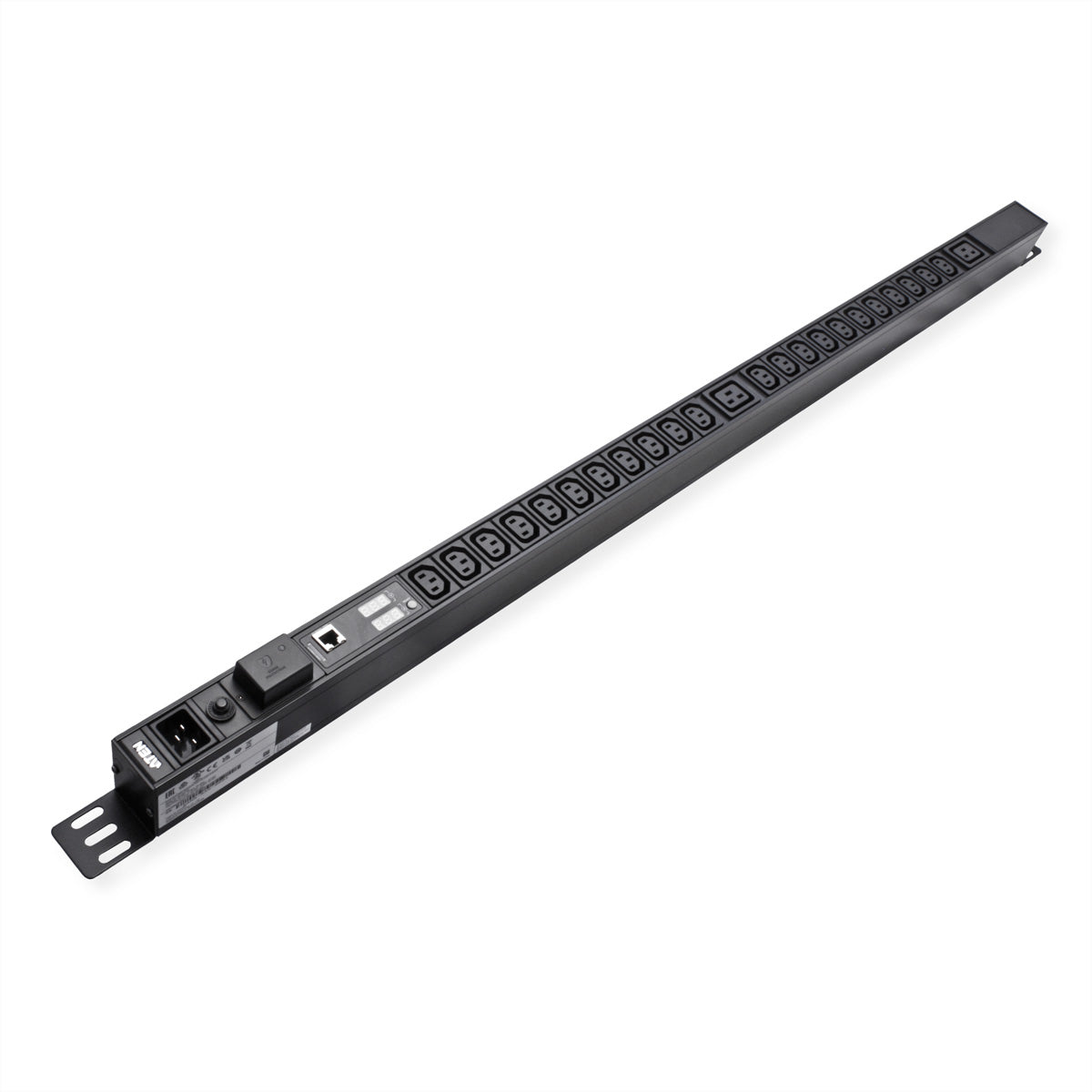 ATEN PE1224SG – Rack-PDU gemessen, 22× IEC C13 + 2× IEC C19, 16 A, IEC C20 Stecker, 0U vertikal, 3,8 kW