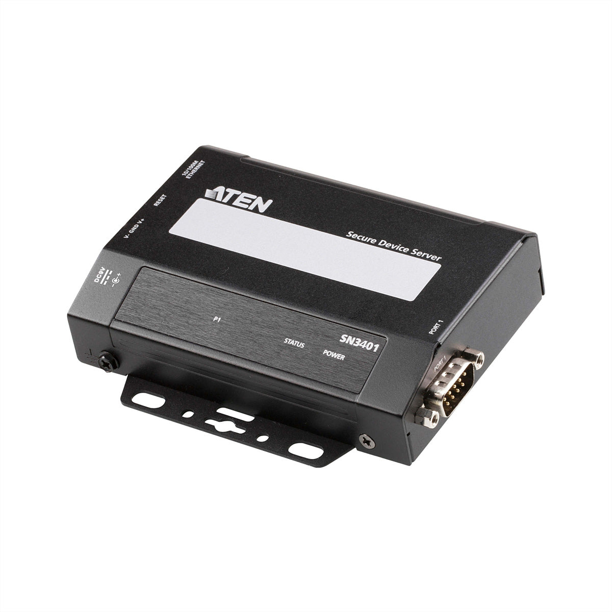 ATEN SN3401 Secure Device Server 1× RS-232/422/485 zu Ethernet – 10/100 Mbit/s