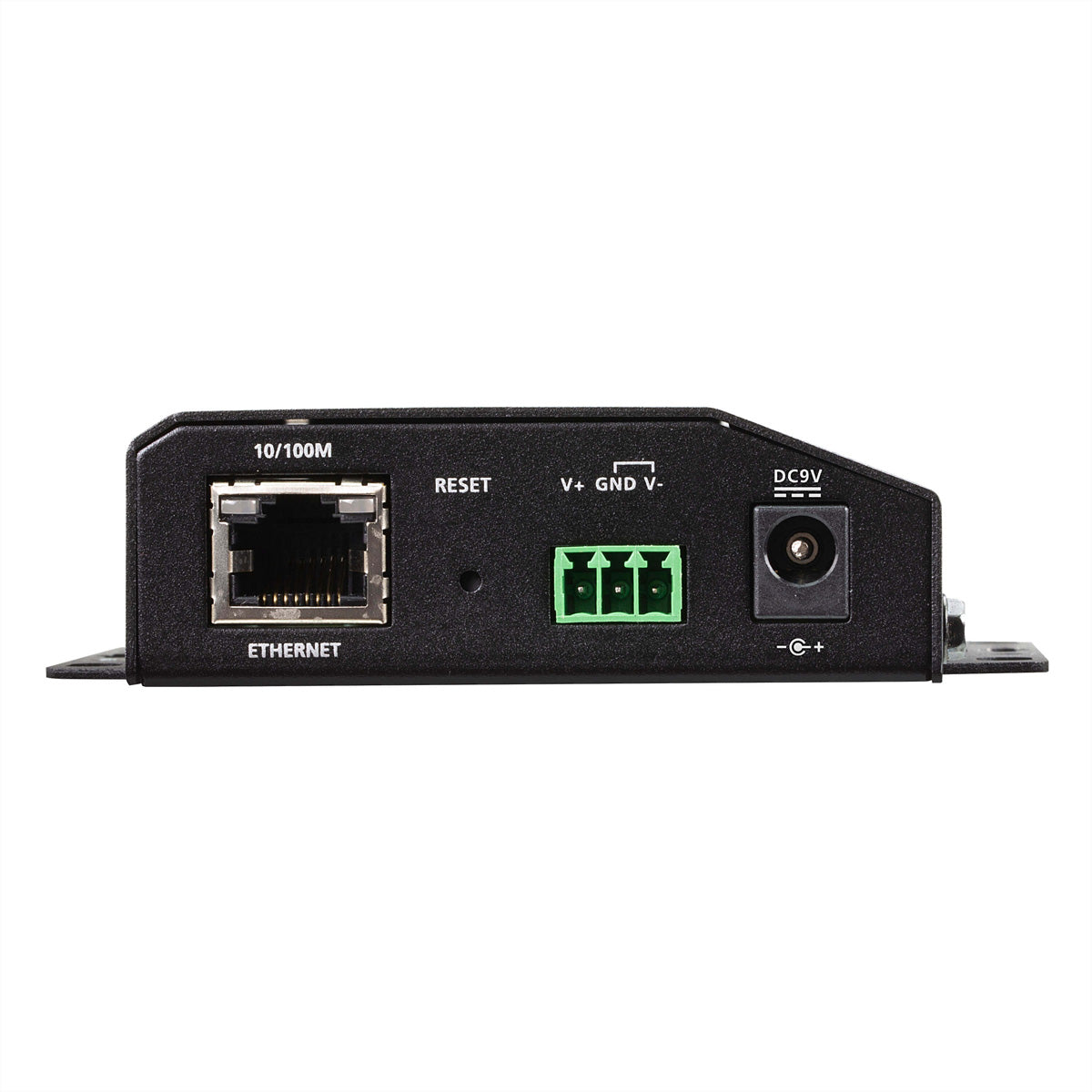 ATEN SN3401P – Serial-over-IP-Server – 1×RS‑232/422/485, 1×RJ45 10/100 Mbit/s, PoE (IEEE 802.3af), DIN-Schiene