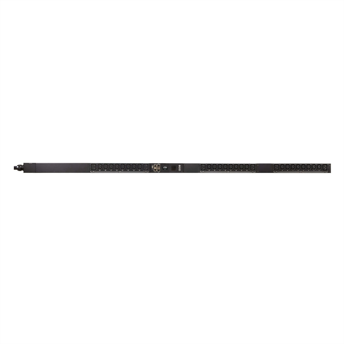 ATEN PG98230G 3-Phasen PDU 16 A – 24×IEC C13, 6×IEC C19 – 0U Rack, IEC 309 – gemessen, LCD, IP-steuerbar