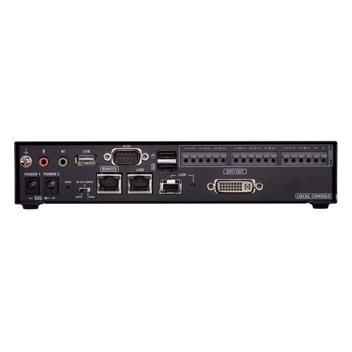 ATEN RCMDVI00BT – KVM over IP-Sender, 1920 × 1200 @60 Hz, Fernzugriff, USB-Konsole, für DVI-I-Displays