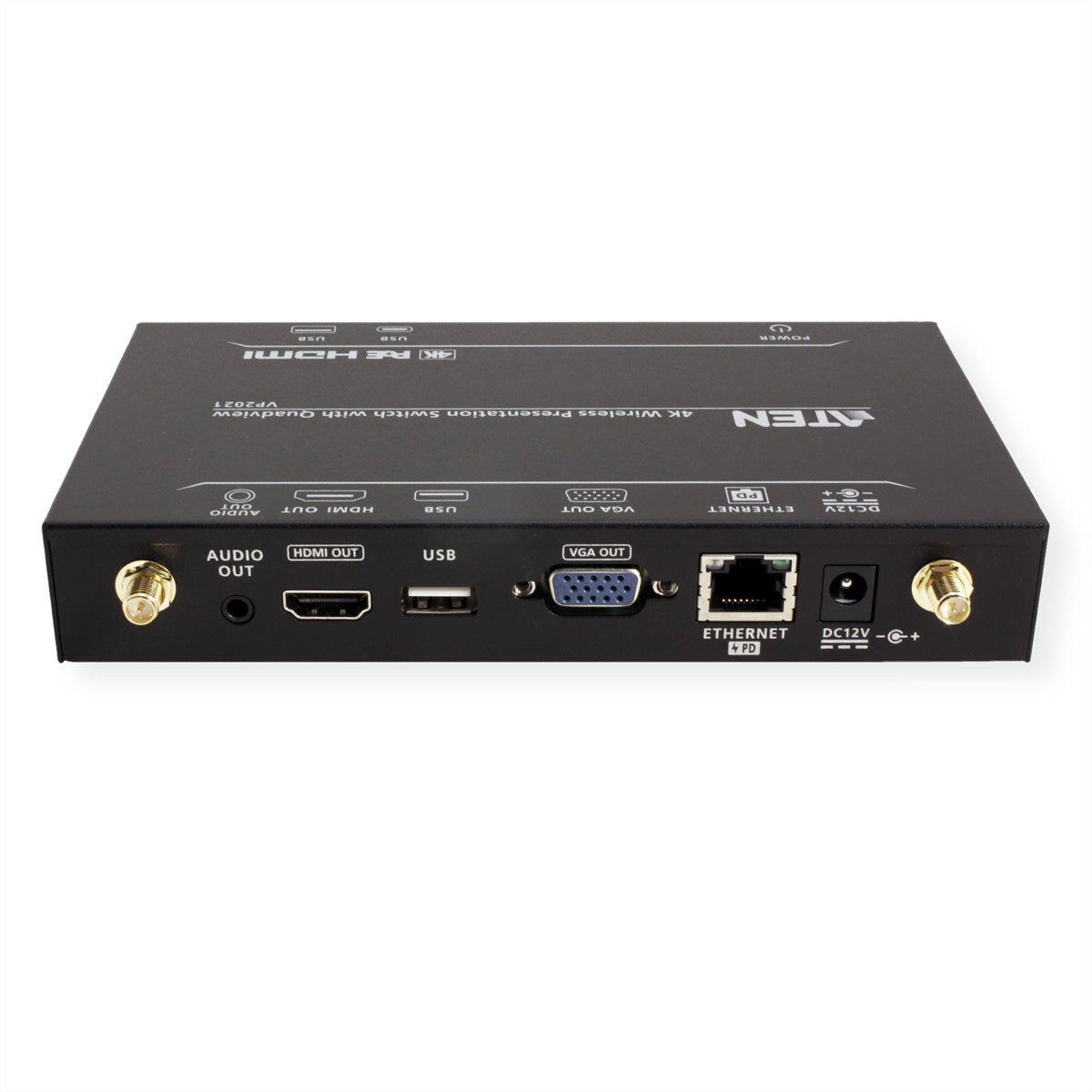 ATEN VP2021 – 2×1 HDMI-Matrix, 4K30, PoE, Ethernet
