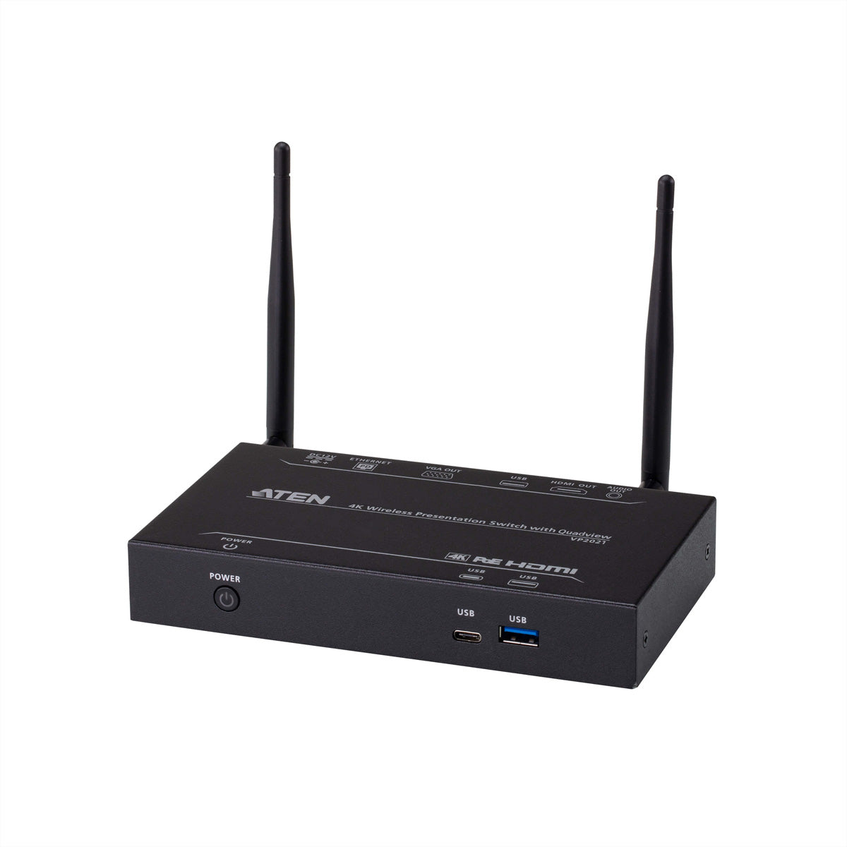 ATEN VP2021 – 2×1 HDMI-Matrix, 4K30, PoE, Ethernet