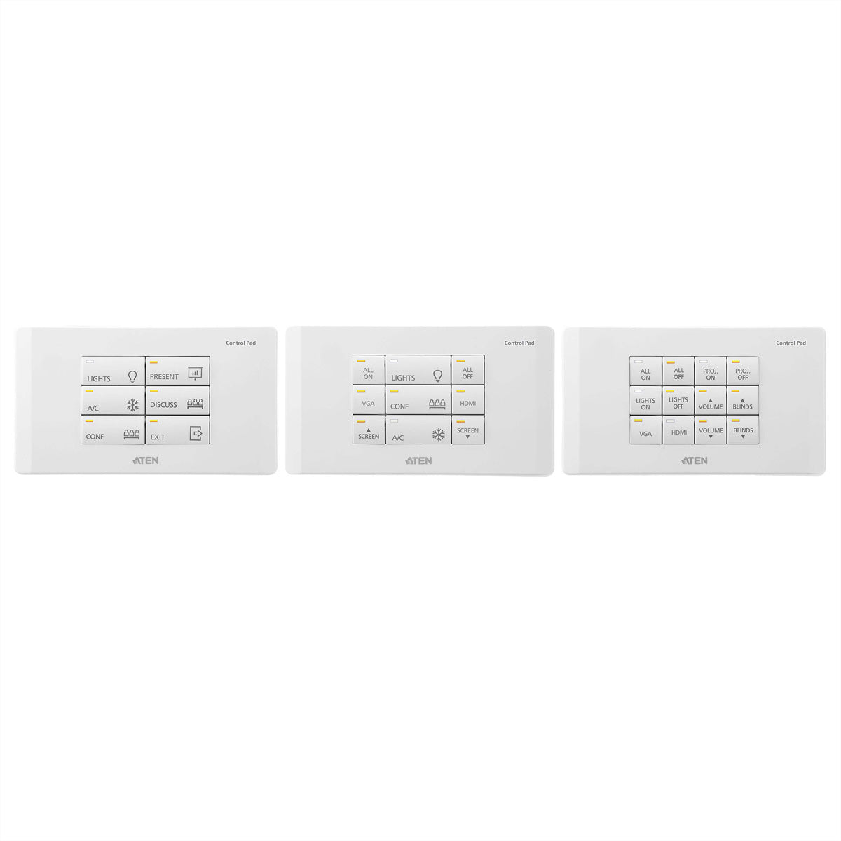 ATEN VK0200 – Controller-Set – Weiss, für KNX IP, Modbus, ONVIF und andere