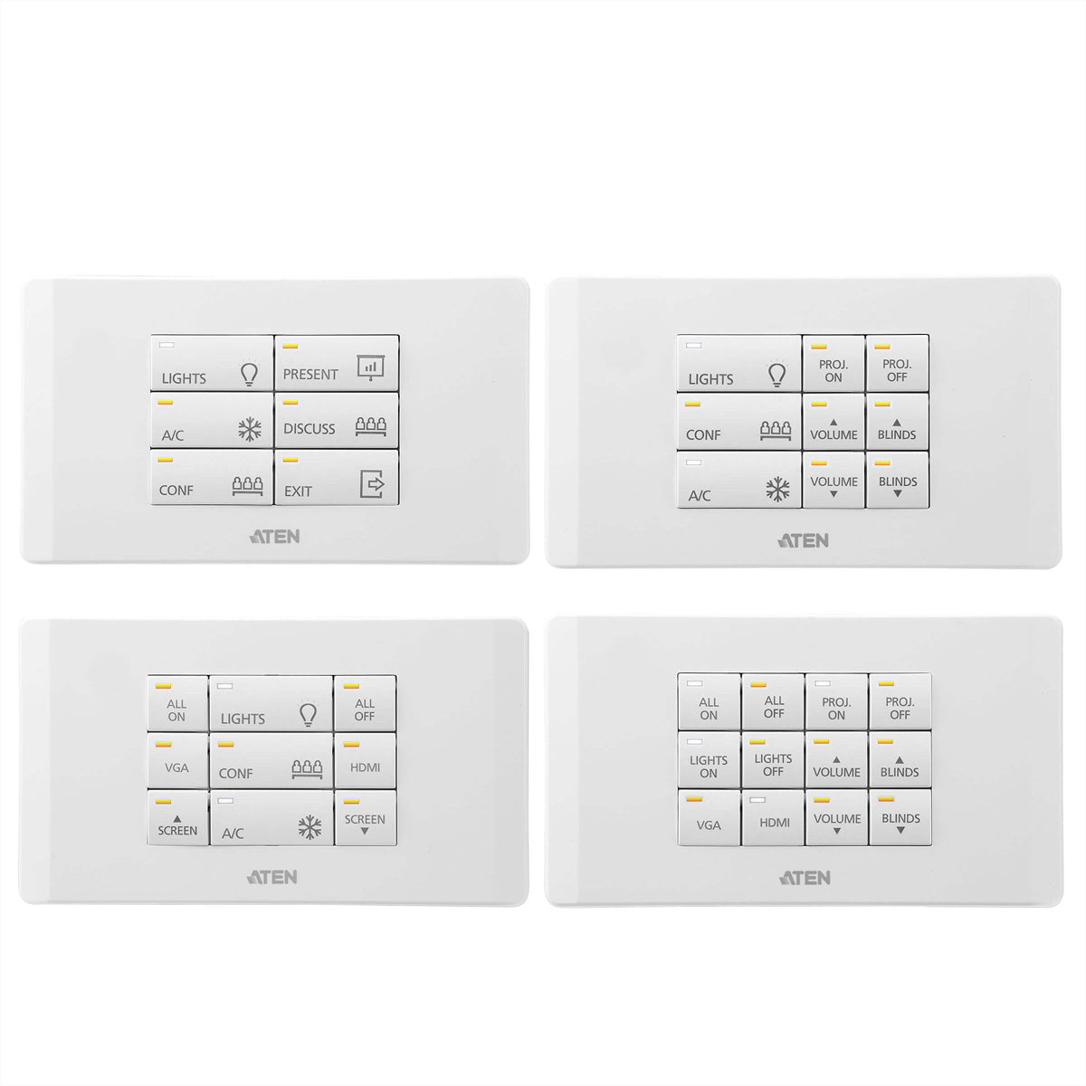 ATEN VK112EU – 12-Tasten Keypad, Weiss