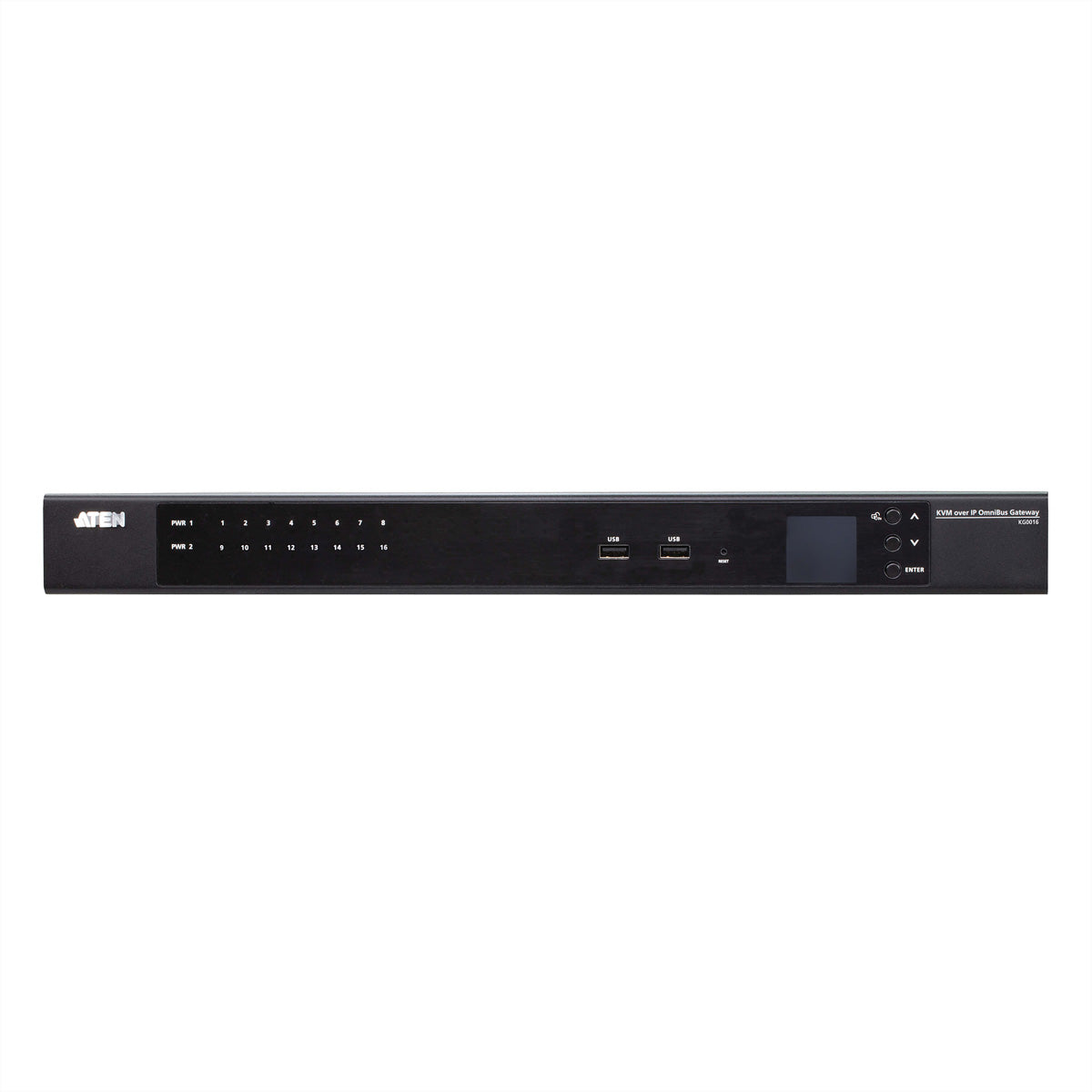 ATEN KG0016 – KVM-Switch – 16-Port, RJ-45 – 1920 × 1080 @ 60 Hz, Schwarz