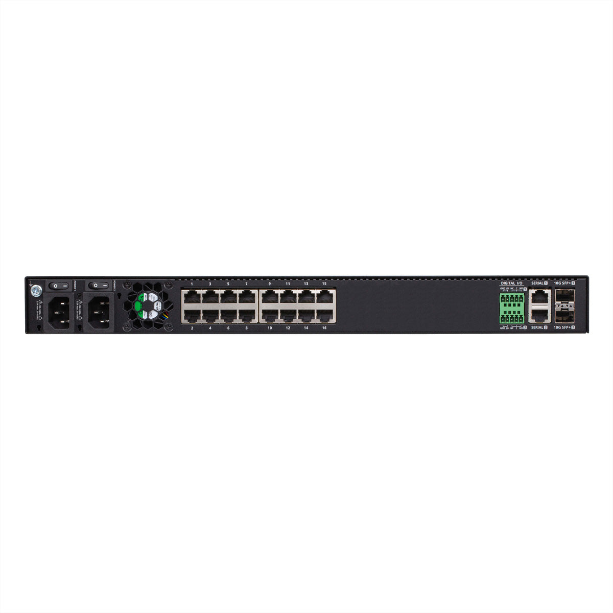 ATEN KG0016 – KVM-Switch – 16-Port, RJ-45 – 1920 × 1080 @ 60 Hz, Schwarz