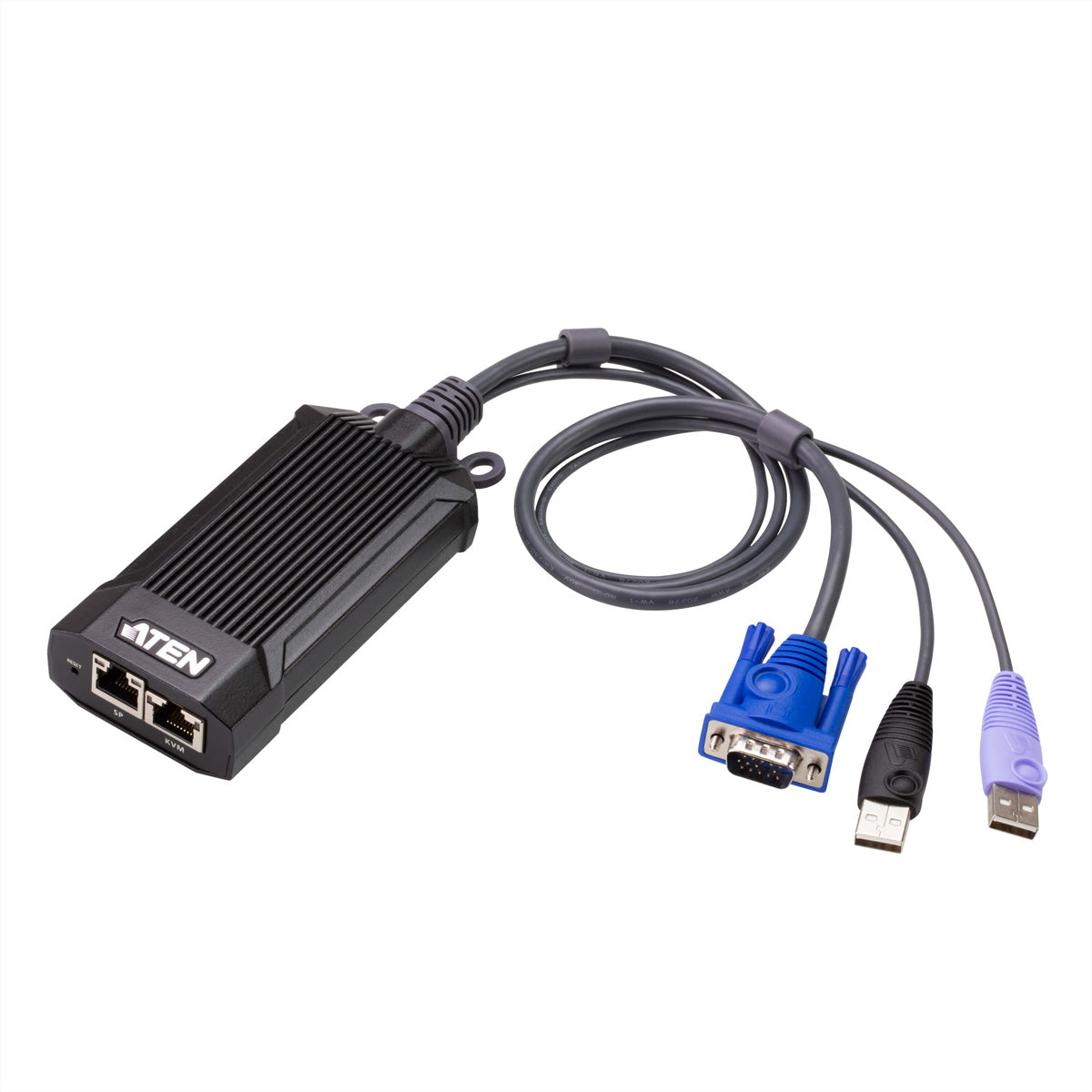 ATEN KG1900T KVM DigiProcessor – VGA zu KVM – 1920 × 1200 @ 60 Hz, bis 100 m, 2× RJ‑45, für KG0016/KG0032