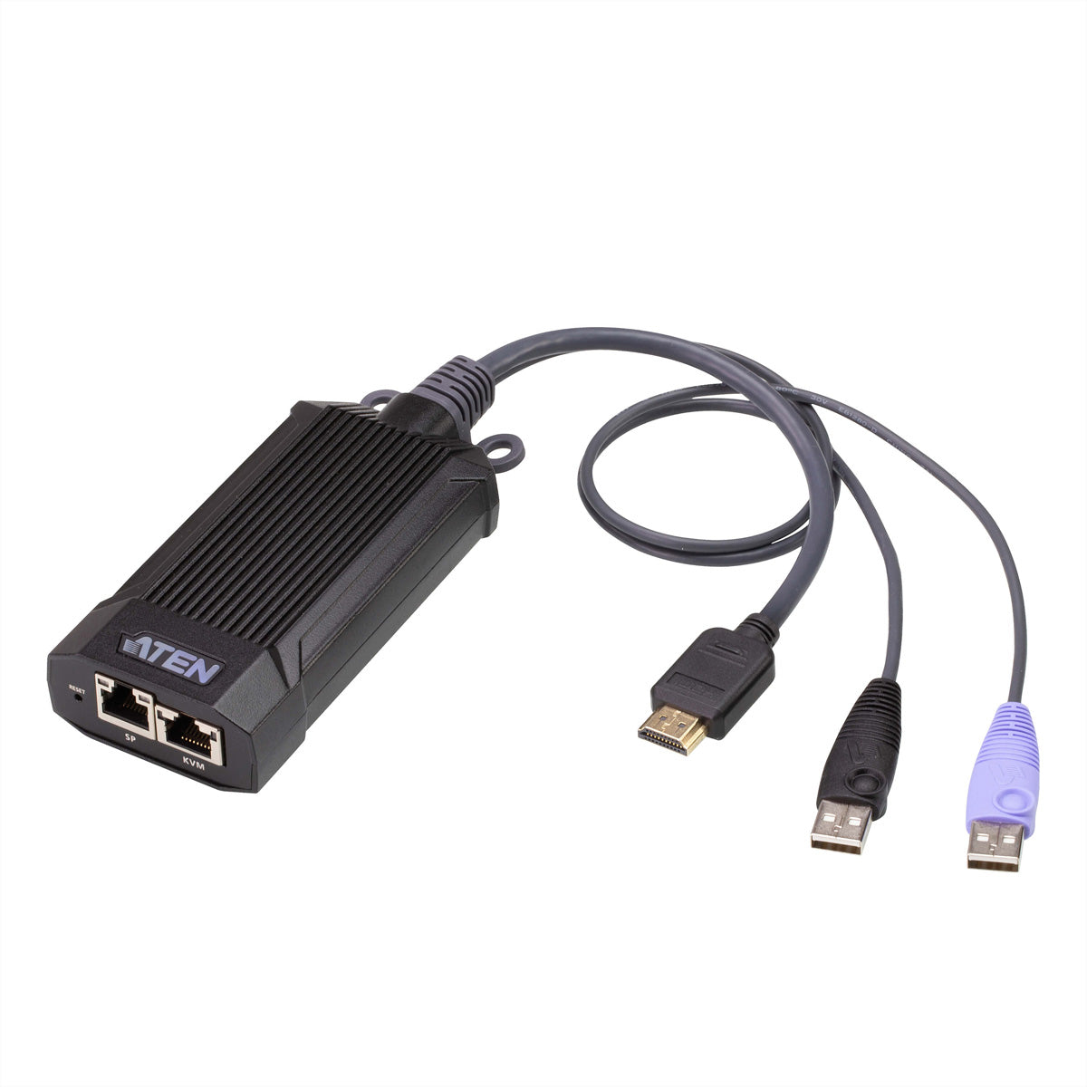 ATEN KG8900T KVM DigiProzessor – 1920 × 1200 @ 60 Hz, Gigabit Ethernet, 2× RJ‑45 Konsole – für KG0016/KG0032