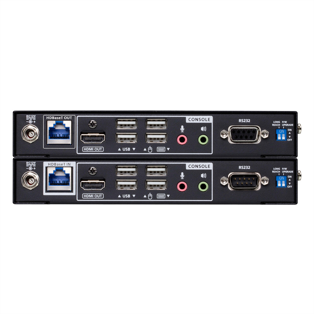 ATEN CE840 – KVM-Extender (HDMI, HDBaseT 3.0) – True 4K (4096×2160, 60 Hz, 4:4:4), 100 m, 4×USB 2.0