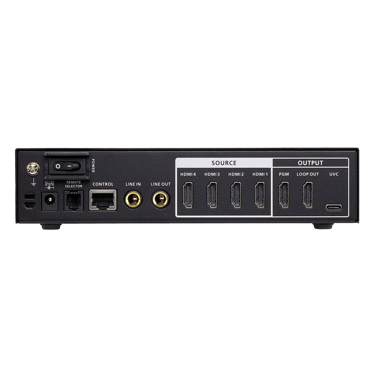 ATEN UC3430 CAMLIVE PRO 4K Capture-Adapter HDMI zu USB-C – 4× HDMI 4K60 zu USB-C 4K30, UVC, für Windows/Mac
