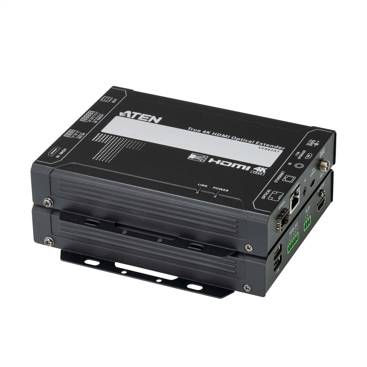 ATEN VE883AK2 – HDMI Extender-Set, über Glasfaser (SFP), 4K@60 Hz, 10 km, 4:4:4, HDCP 2.2, USB 2.0