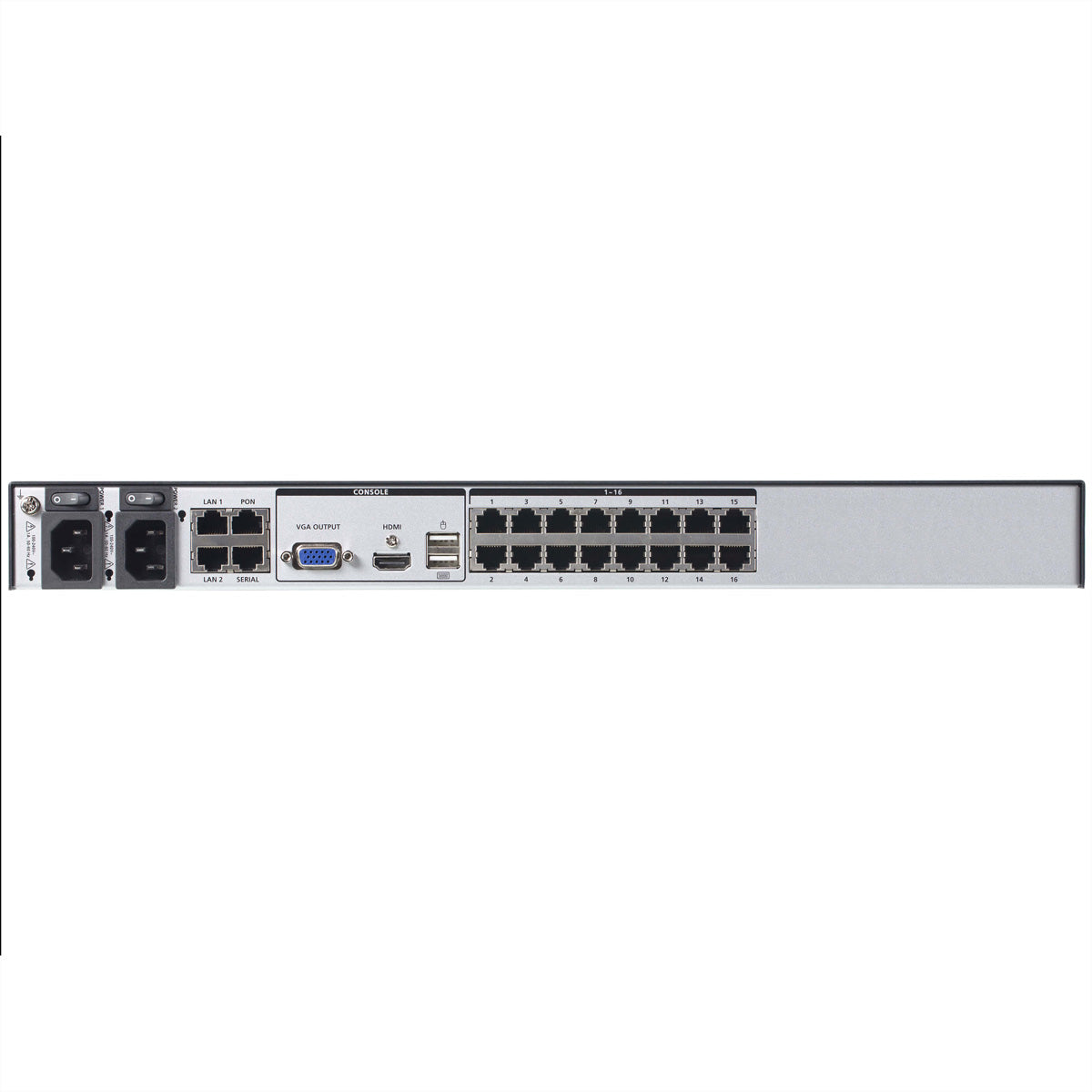 ATEN KN4016VB – KVM-over-IP-Switch – 16×Ports, 1U, Schwarz