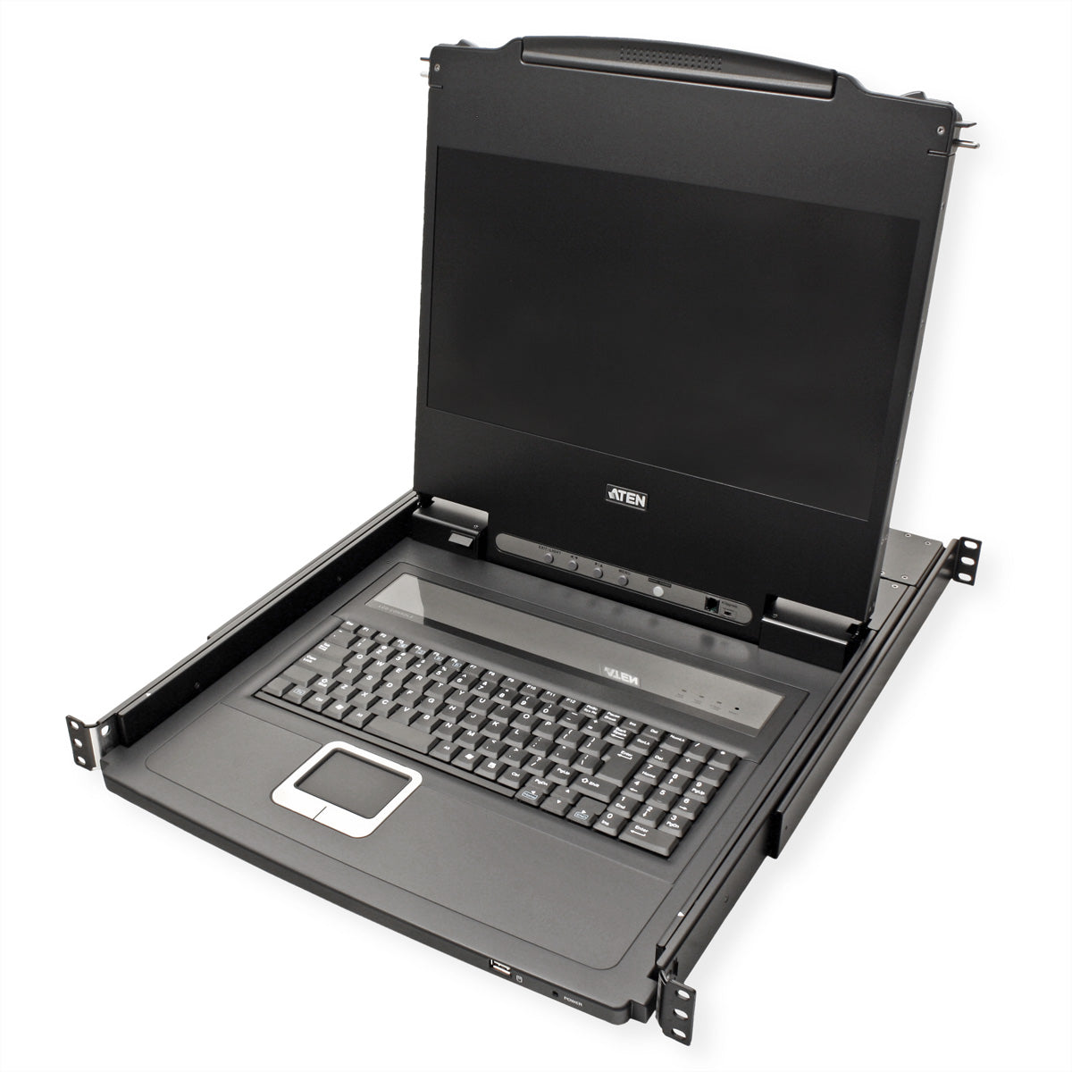 ATEN CL6700MW – KVM-Konsole (1U) – 17,3" – 1920 × 1080 @ 60 Hz, DVI, HDMI, VGA, USB