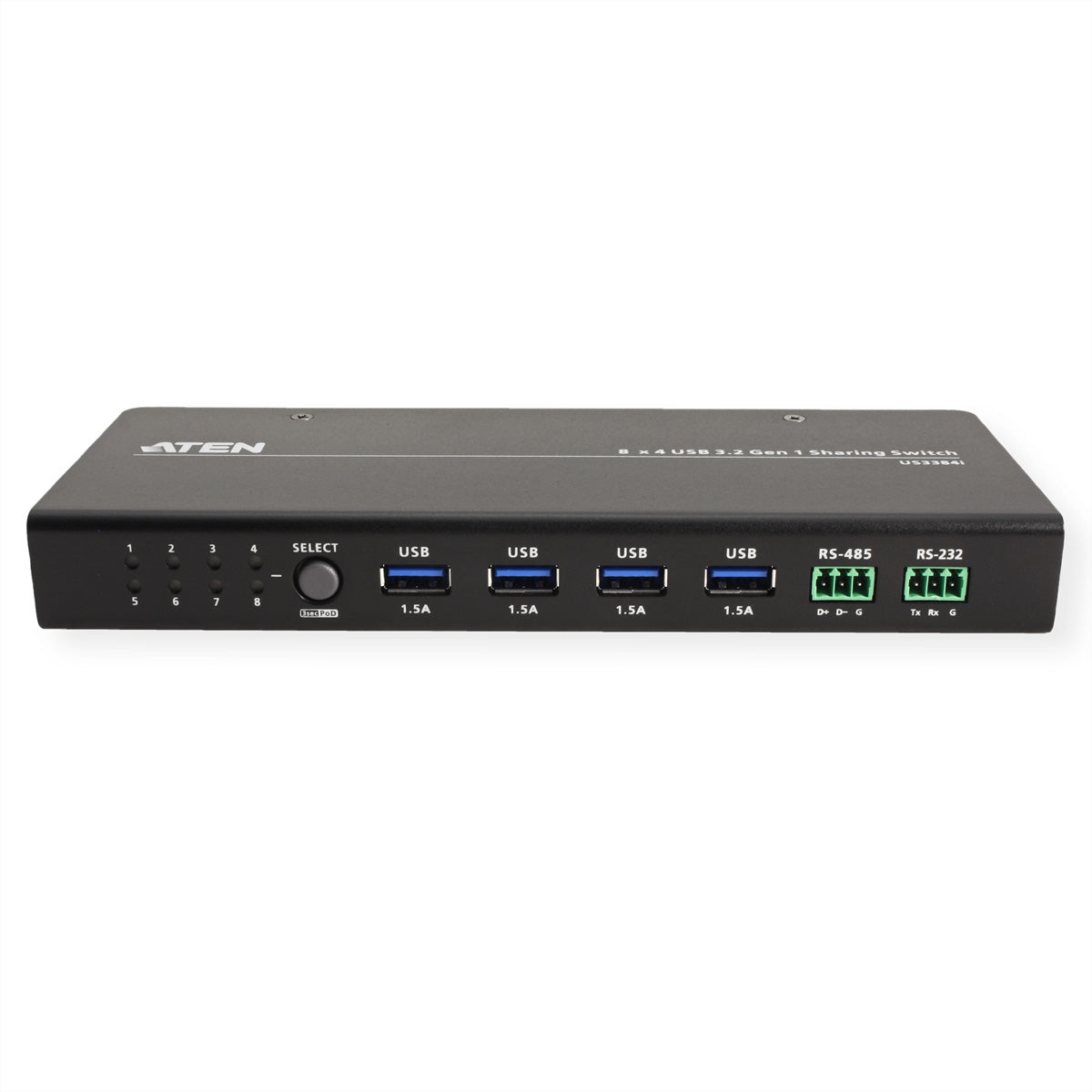 ATEN US3384I USB-Hub – 8× USB-B, 4× USB-A