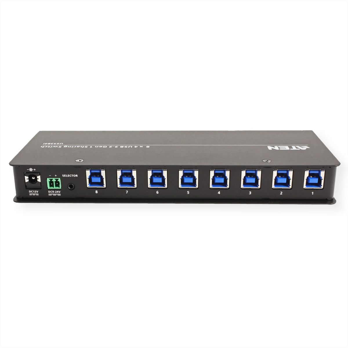ATEN US3384I USB-Hub – 8× USB-B, 4× USB-A