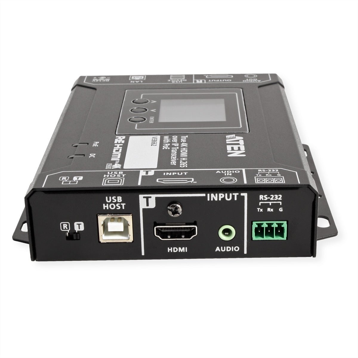 ATEN VE8662 – HDMI Extender-Set, über IP (H.265), 4K@60 Hz, 100 m, HDR, PoE, HDCP 2.2/2.3