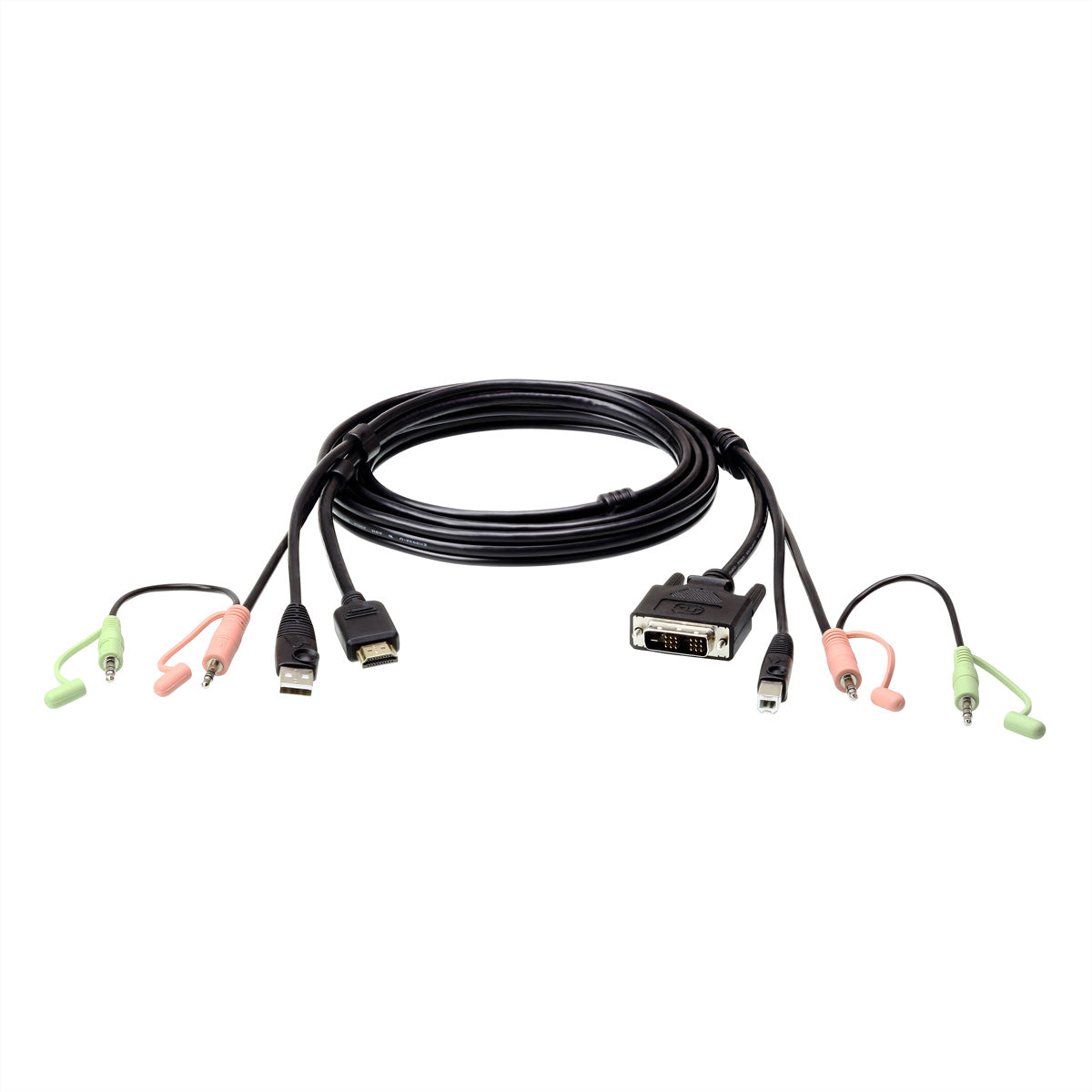 ATEN KVM-Kabelsatz USB/HDMI auf DVI-D – 1,8 m – für KVM-Switches und DVI-Server