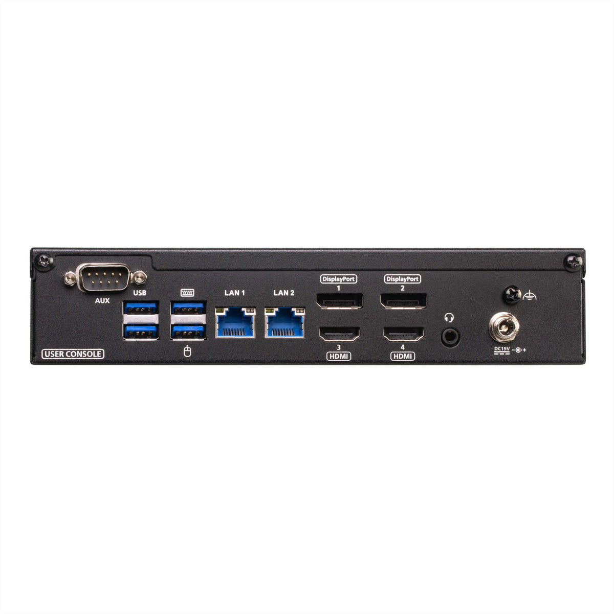 ATEN KE8980MR – KVM-over-IP Multi-View Empfänger, 2× HDMI Out, 2× DP Out, 4K@60 Hz, KVM, RS-232