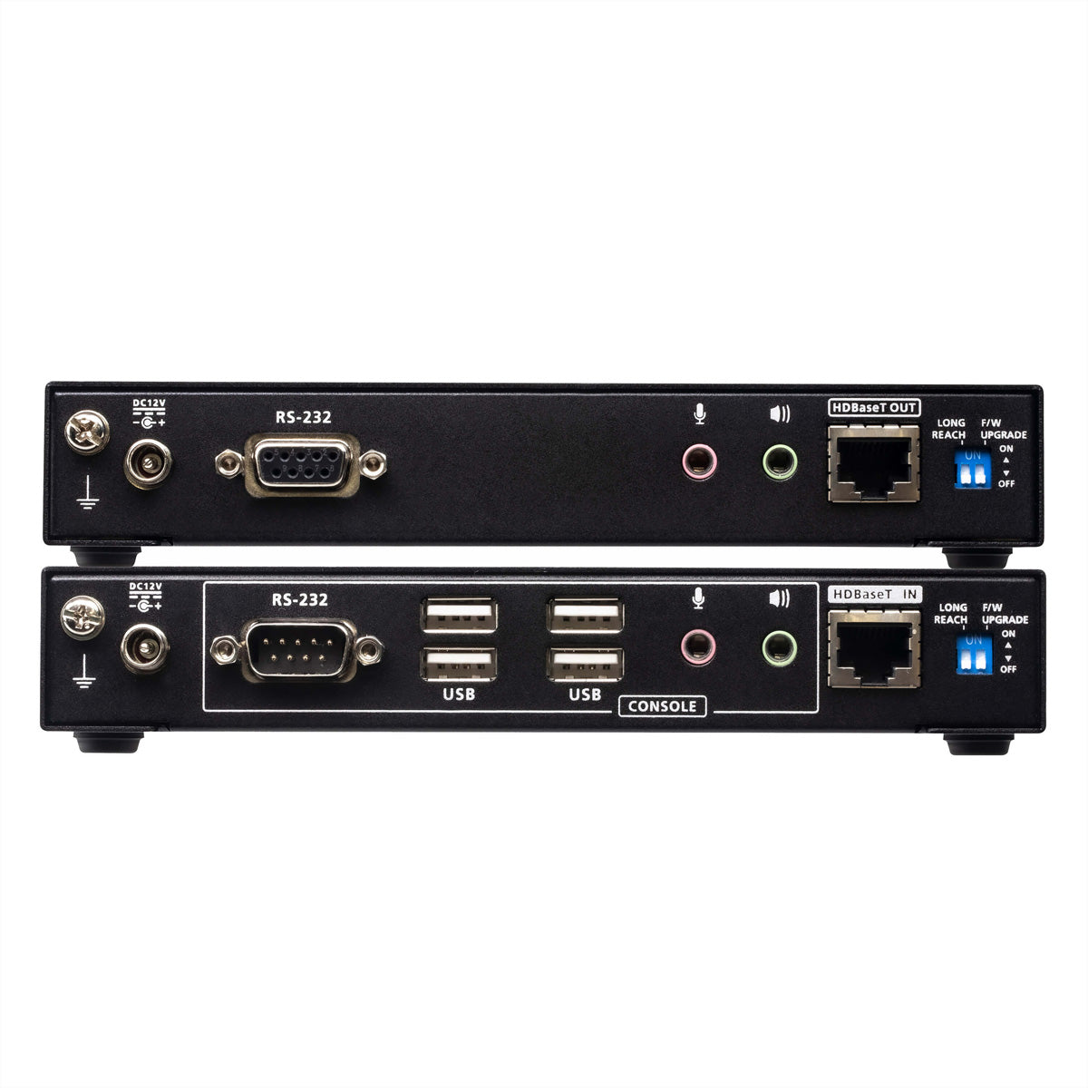 ATEN CE824 – KVM-Extender-Set HDMI, HDBaseT 2.0 – 4K/30 Hz, Dual-View 1080p, bis 100 m über Cat 6/6A