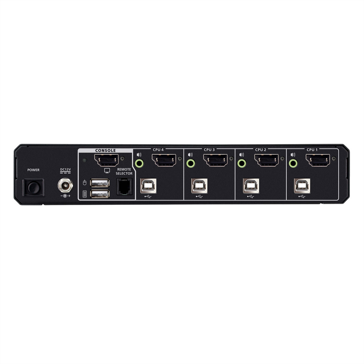 ATEN CS1184DPH4 – KVM-Switch – 4-Port (USB), DP/HDMI – 5K – PSD PP v4.0