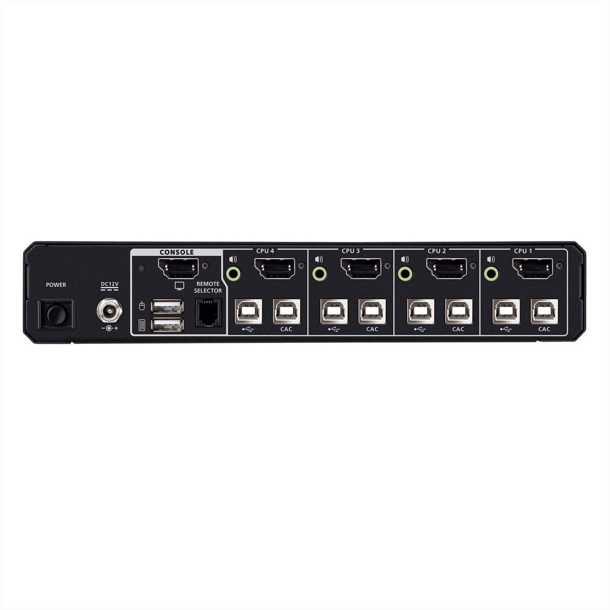ATEN CS1184DPH4C – KVM-Switch – 4-Port, DP/HDMI – 5K, Audio