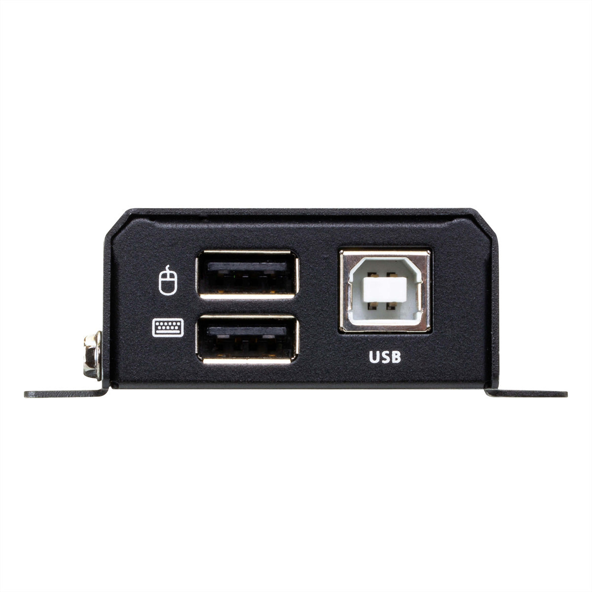 ATEN VK211 Serieller Schnittstellenkonverter RS-232 zu USB – 1× RS-232, 3× USB 2.0, 2 Konsolen-Ports