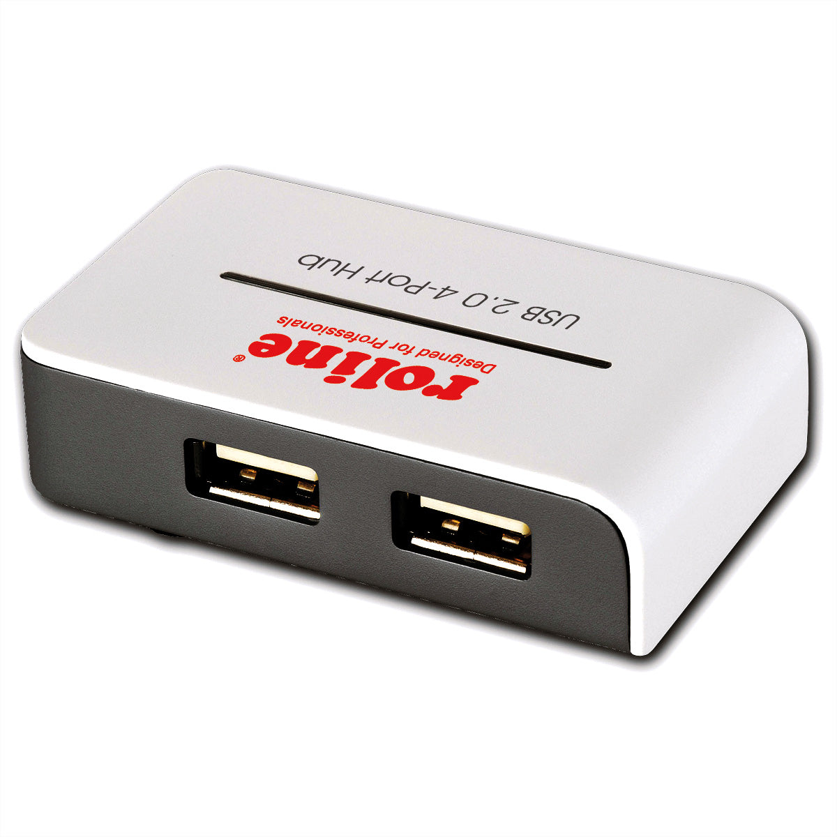 ROLINE USB-Hub – USB 2.0, 4× USB-A