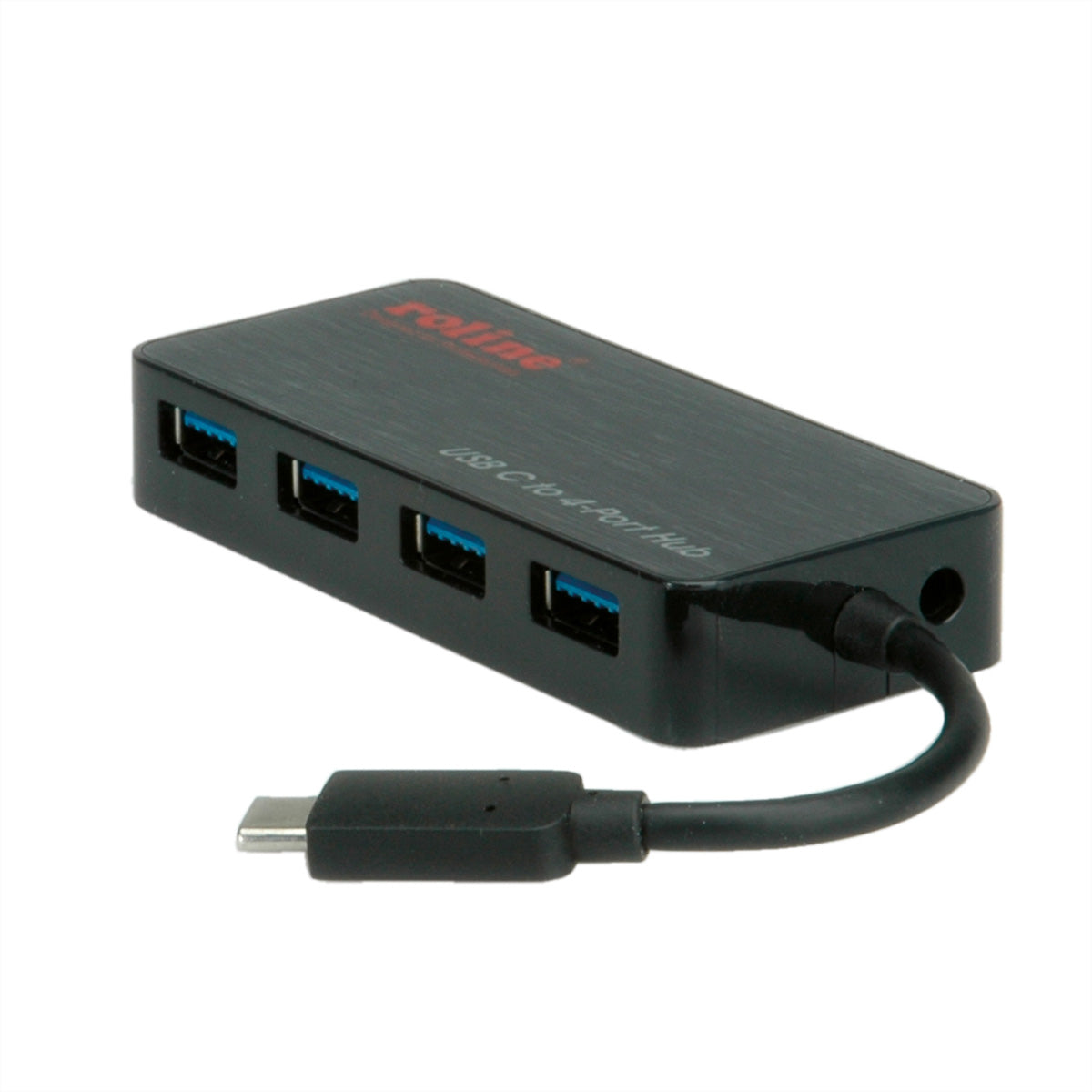 ROLINE USB-Hub – USB-C, 4× USB-A