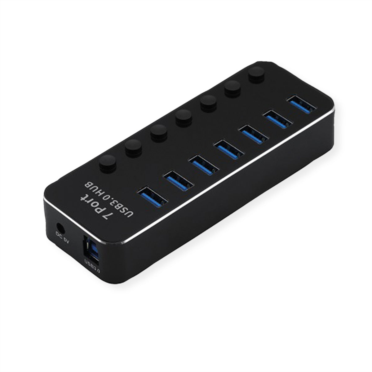 ROLINE USB-Hub – USB 3.2 Gen 1, 7× USB-A