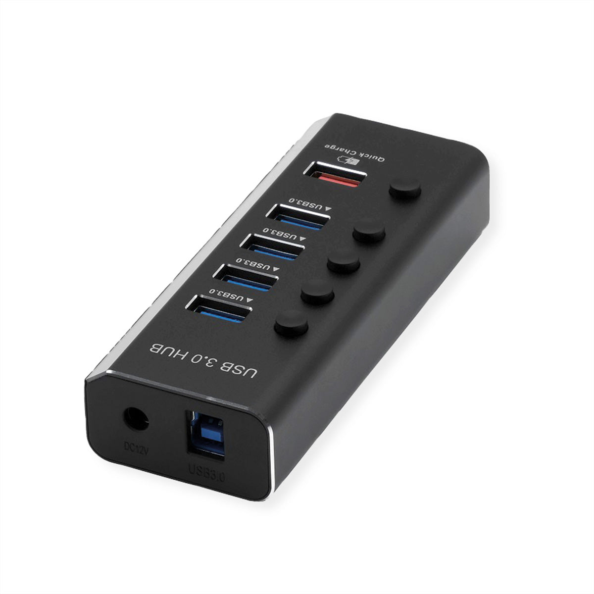 ROLINE USB-Hub – USB 3.2 Gen 1, 5× USB-A