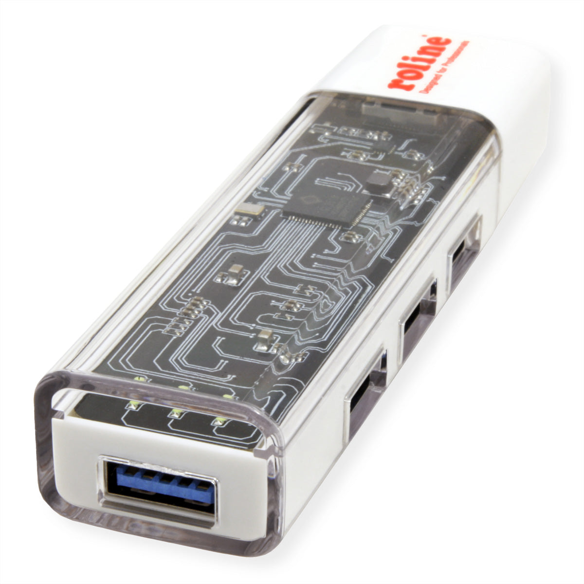 ROLINE USB-Hub – USB-C, 4× USB-A