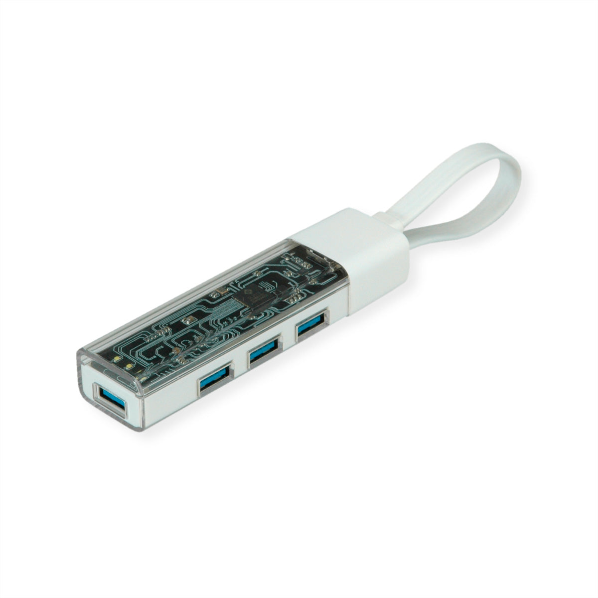 ROLINE USB-Hub – USB-C, 4× USB-A