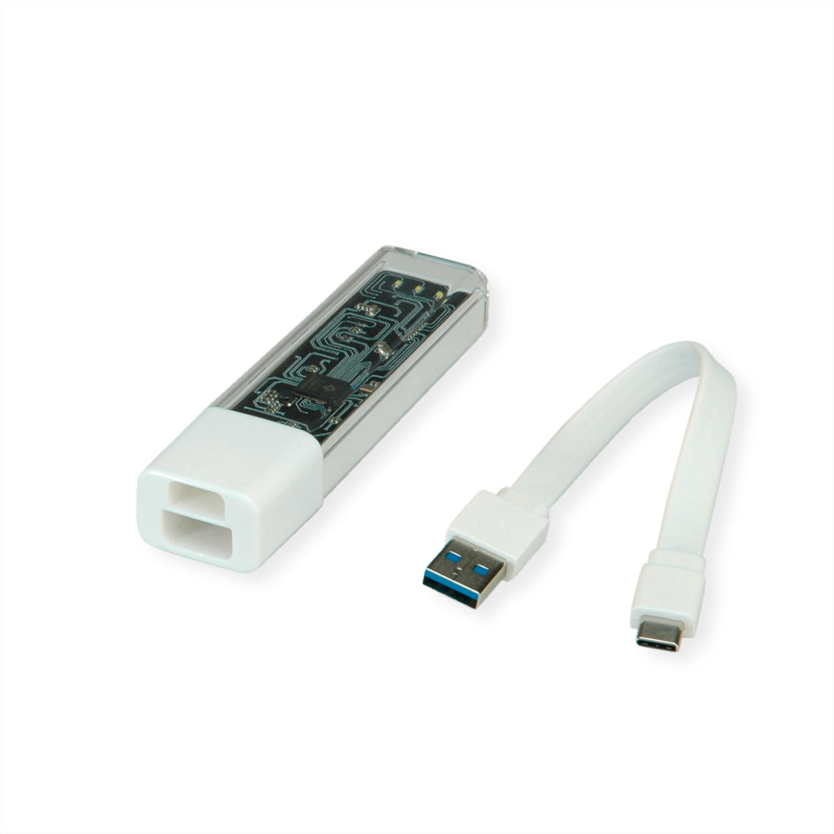 ROLINE USB-Hub – USB-C, 4× USB-A