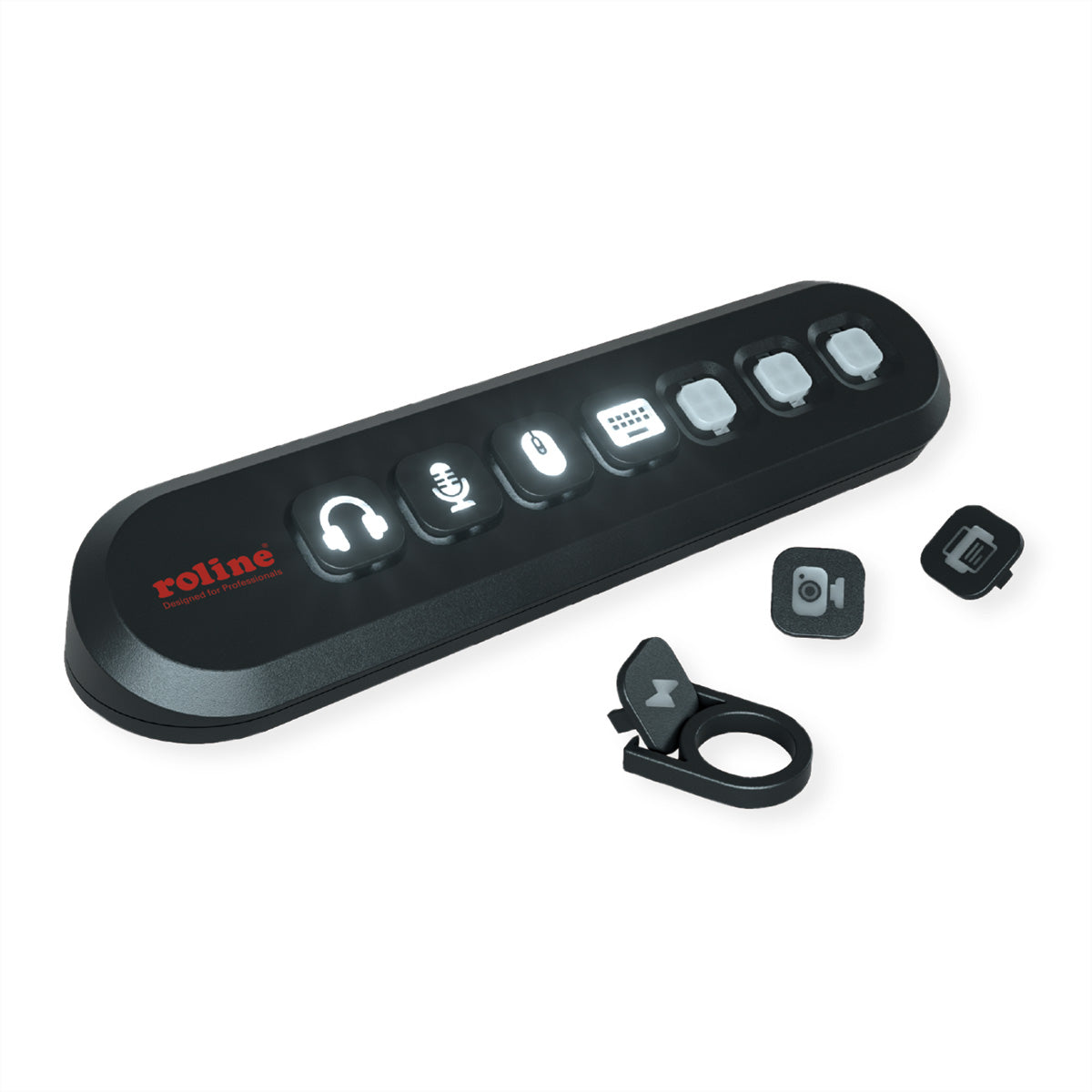 ROLINE USB-Hub – 7× USB-A, 18 W PD