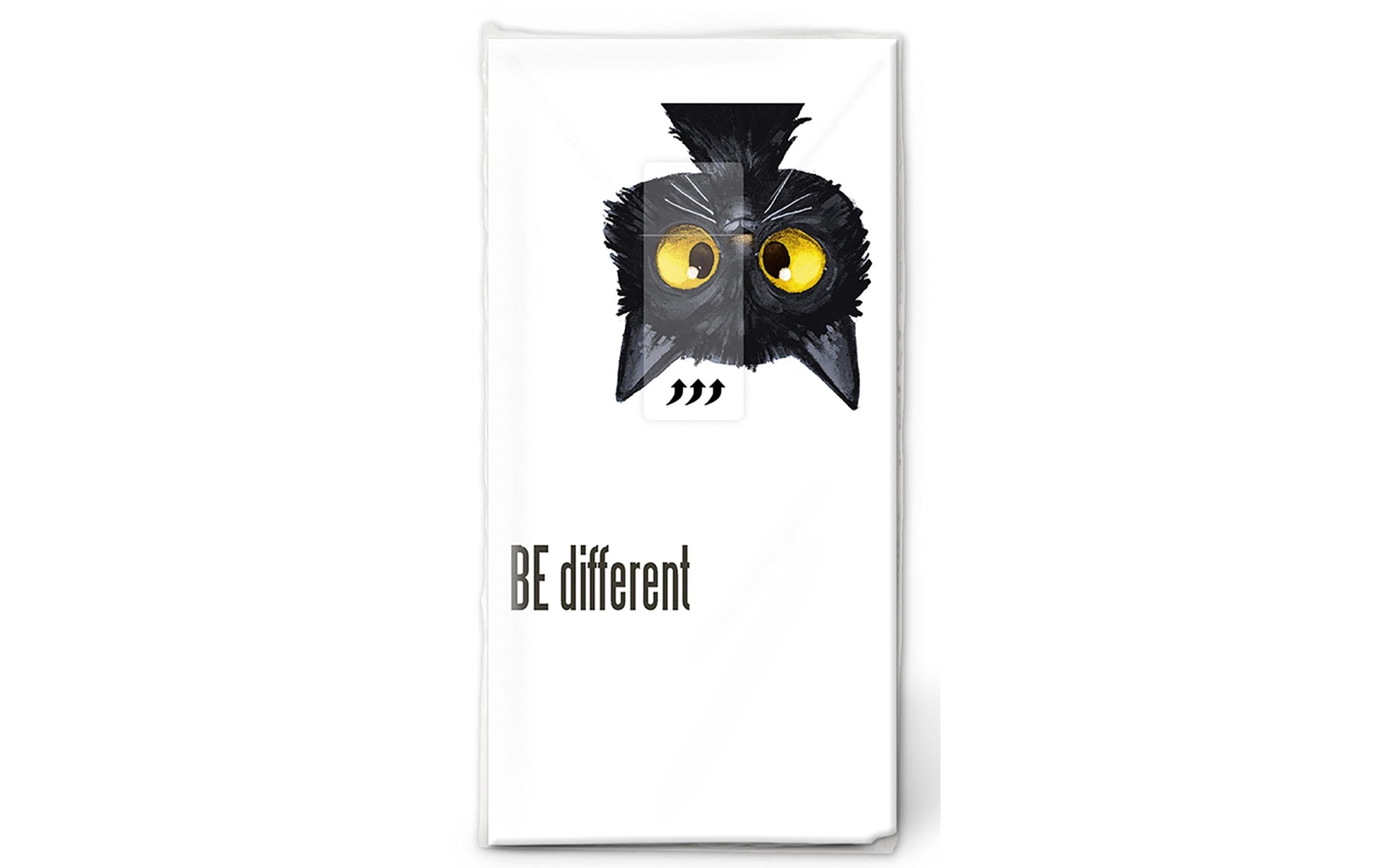 Paper + Design Be Different Taschentücher – 4-lagig, 220 × 210 mm – 10 Taschentücher