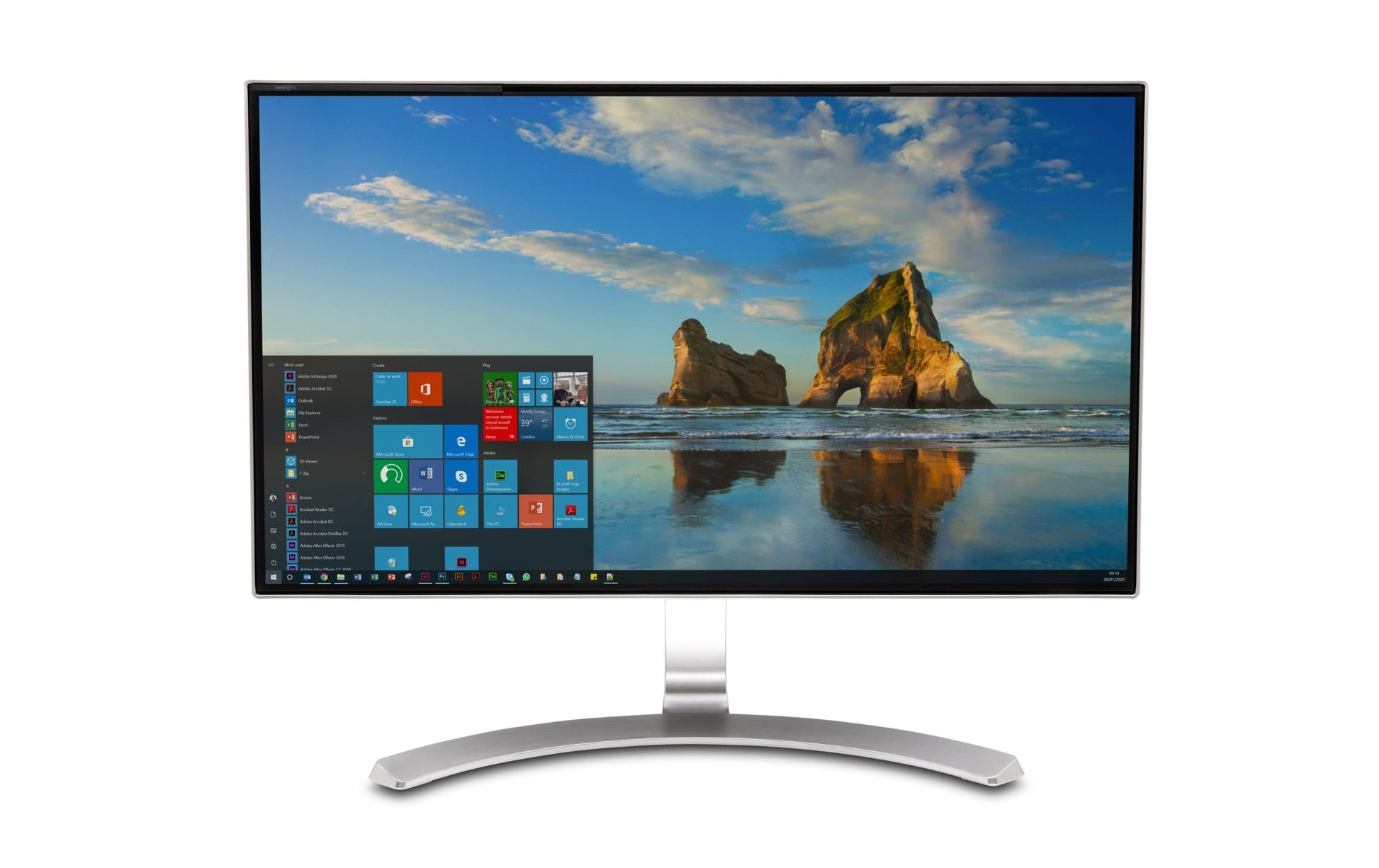 Kensington Displayschutz für Monitore bis 27" – schwarz