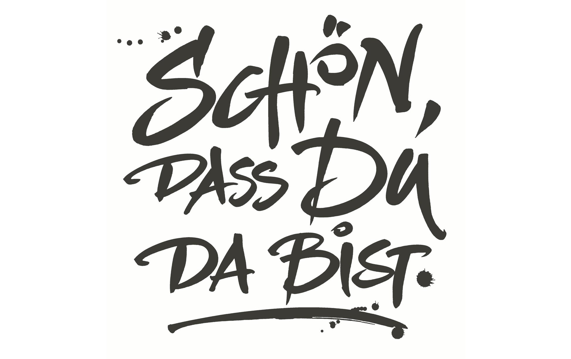 Paper + Design Servietten Text Weiss – 33 × 33 cm, 3-lagig – 20 Stück
