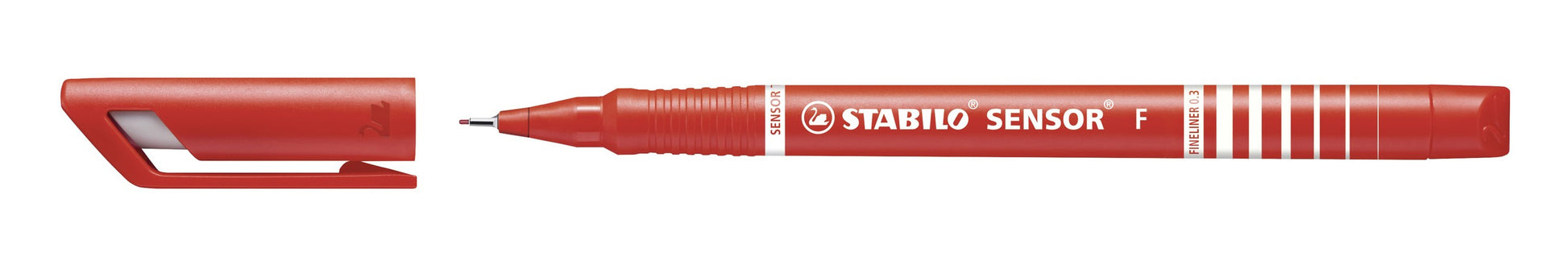 STABILO Sensor F Fineliner 0,3 mm – rot