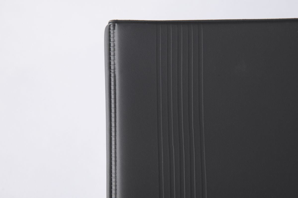 Sigel Visitenkartenalbum – Kunststoff, schwarz, 147×44×265 mm
