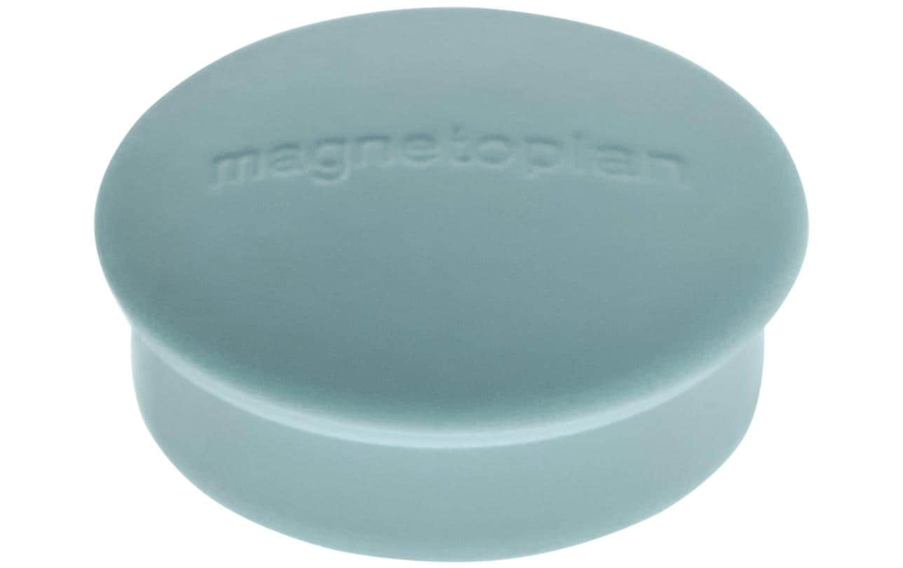 Magnetoplan Tafelmagnete – Ø 19 mm – 10 Stk. – blau