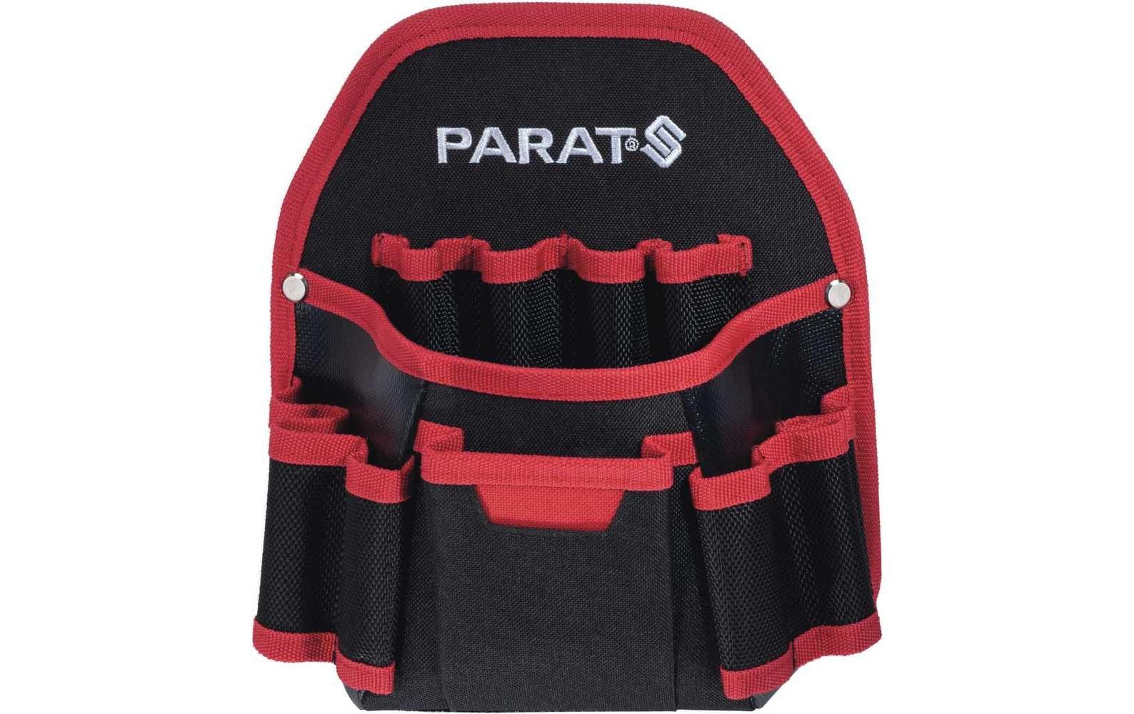 Parat Parabelt Werkzeugtasche – mit Schultergurt, 4 Fächer, Rot, Nylon, B 200 × H 220 × T 80 mm