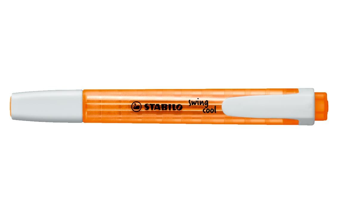 STABILO Swing Cool Textmarker Orange – Keilspitze, 1–4 mm