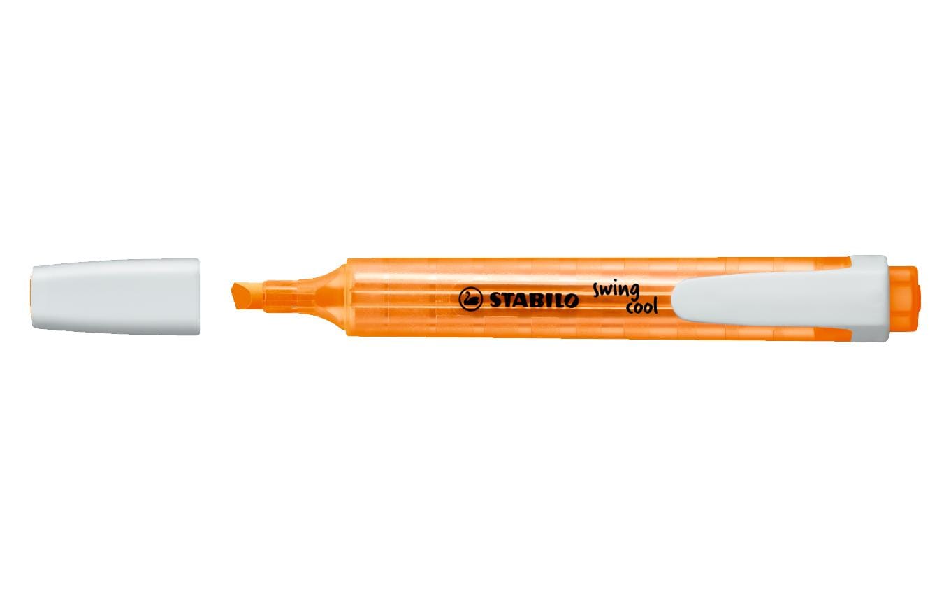 STABILO Swing Cool Textmarker Orange – Keilspitze, 1–4 mm