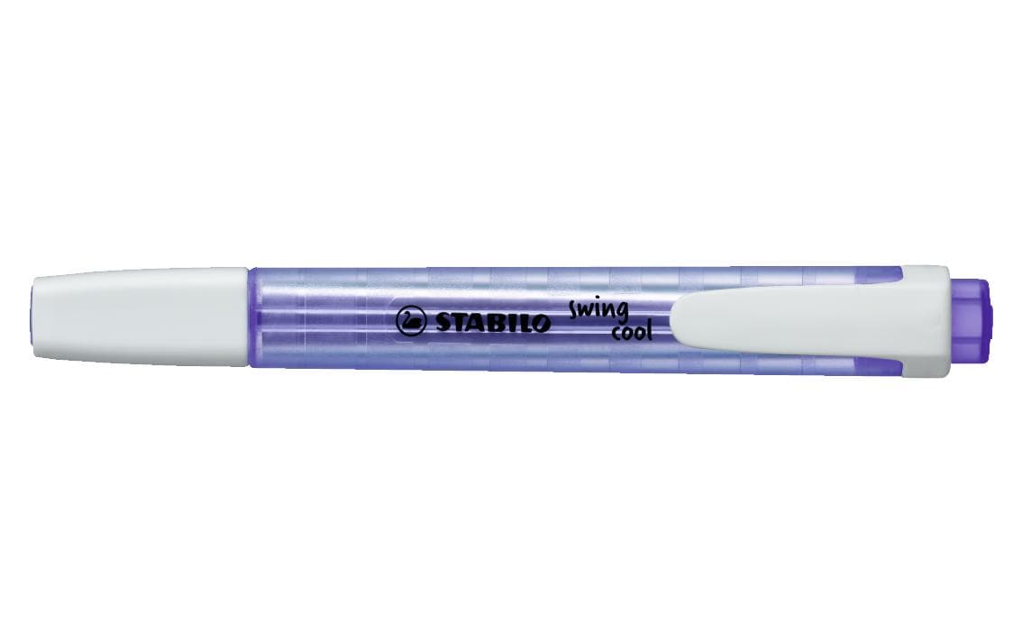 STABILO Swing Cool Textmarker Lavendel – Keilspitze, 1–4 mm