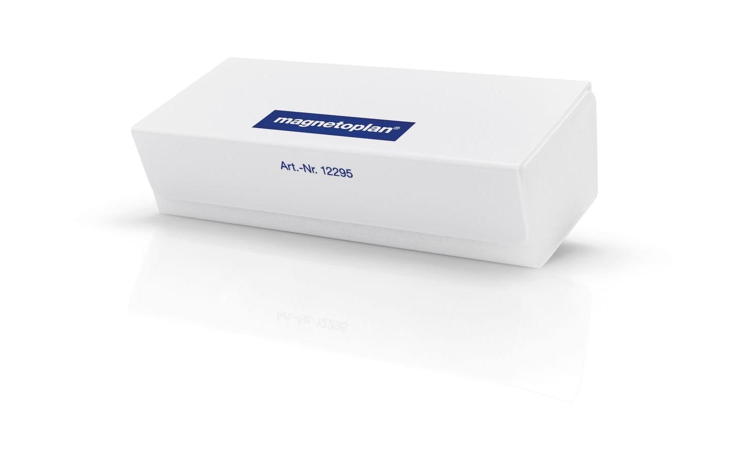 Magnetoplan Magnetischer Tafelwischer – 1 Stk. – weiss