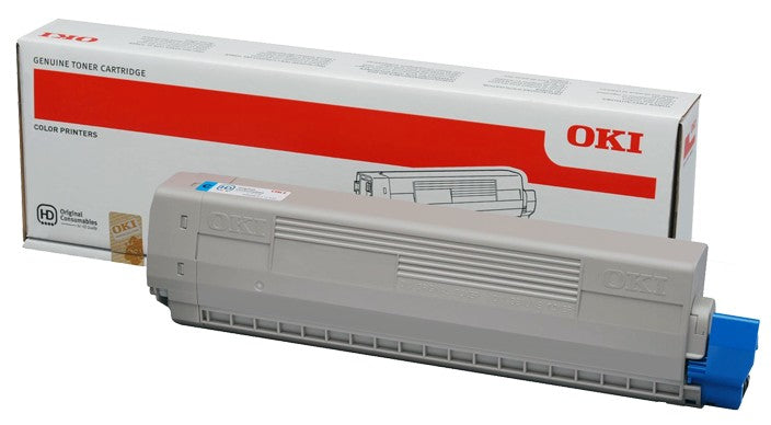 OKI Toner – cyan, 10000 Seiten